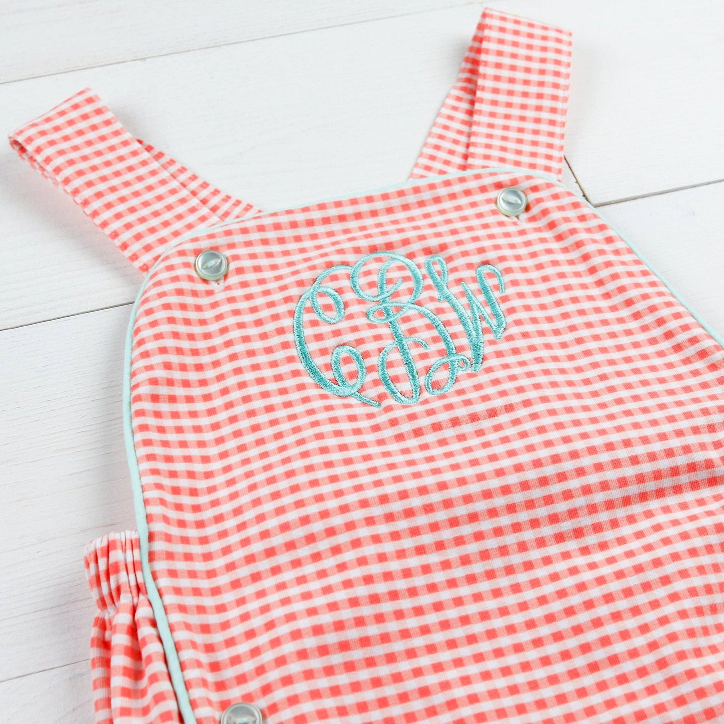 Picnic Check Romper