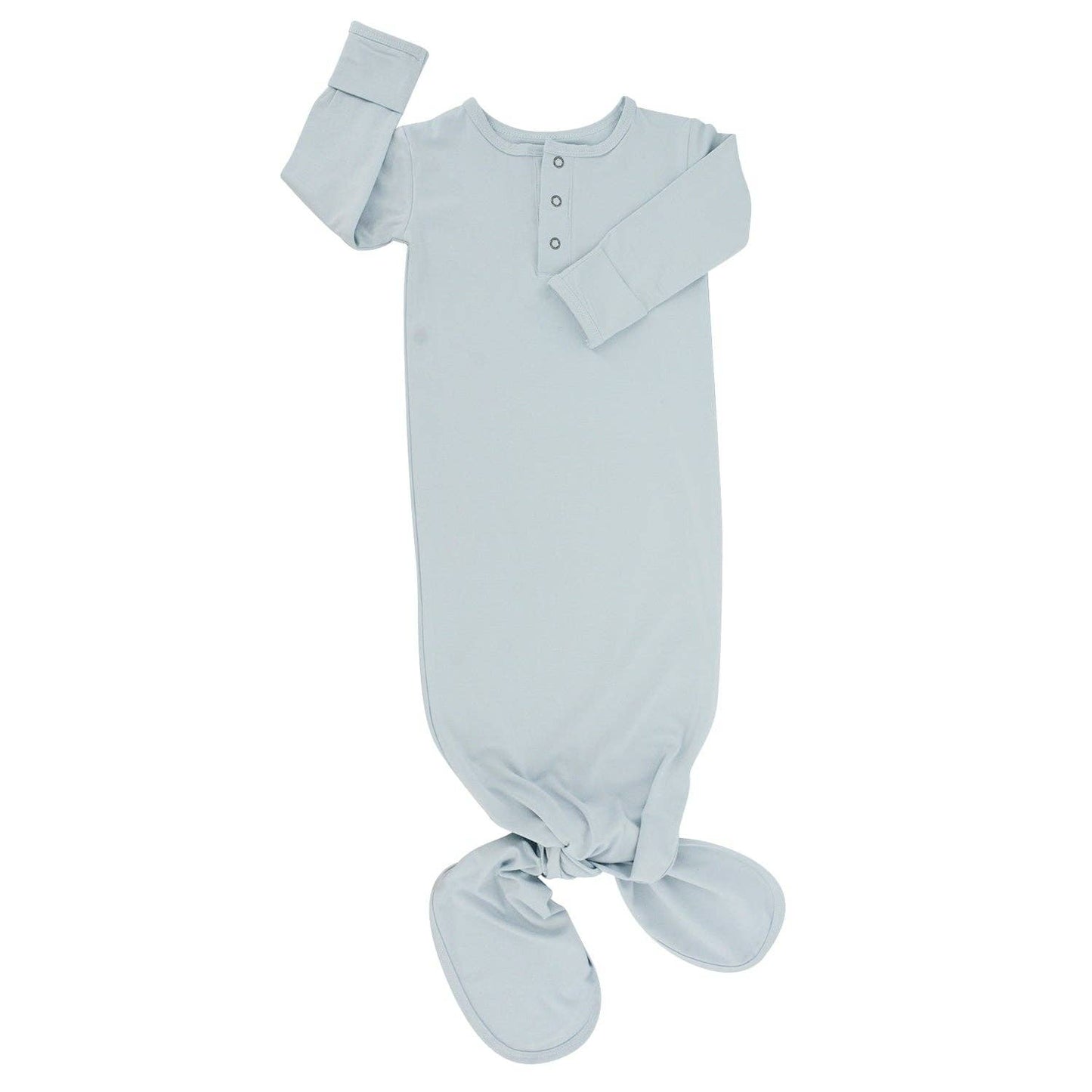 Knotted Gown- Powder Blue
