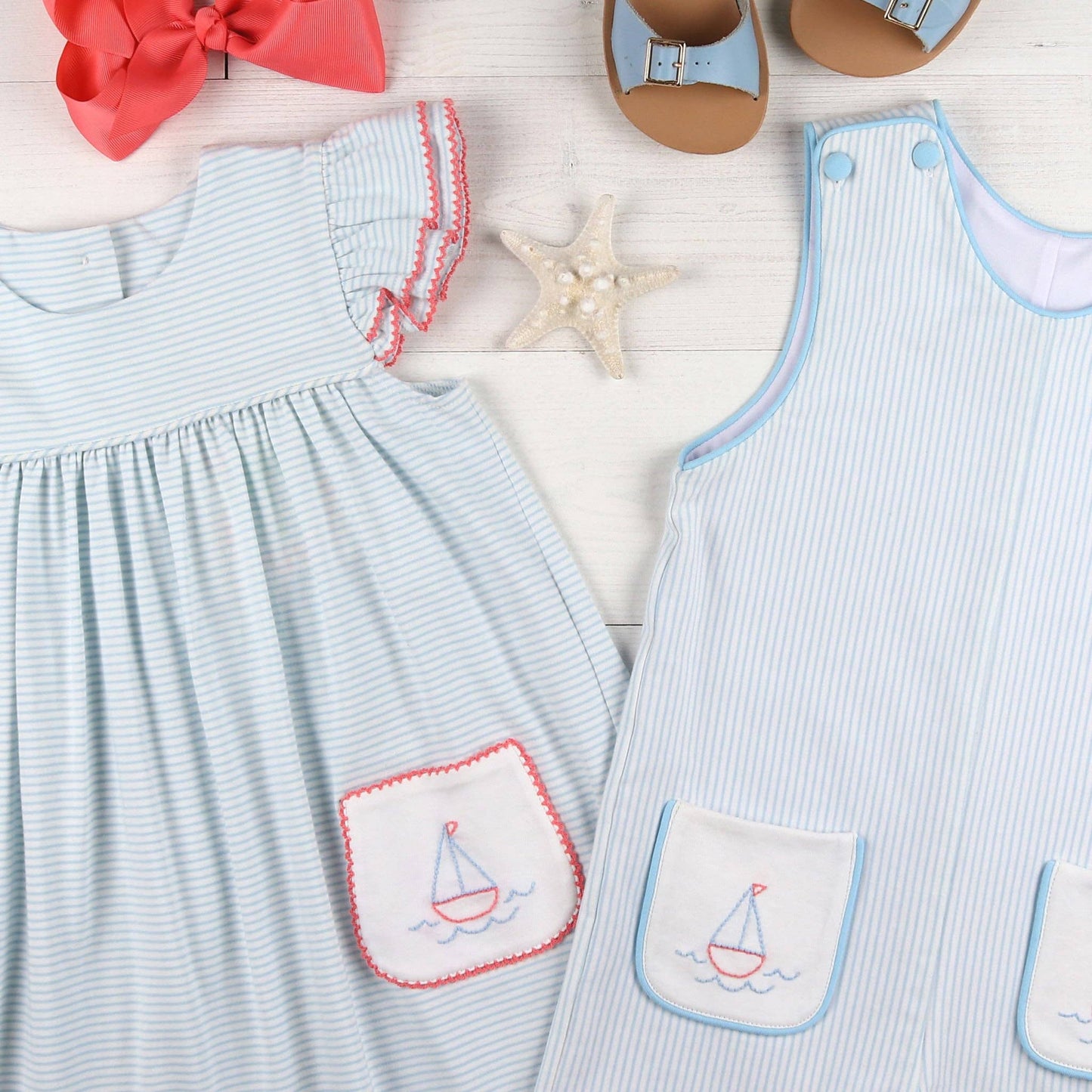 Botany Bay Embroidered Dress