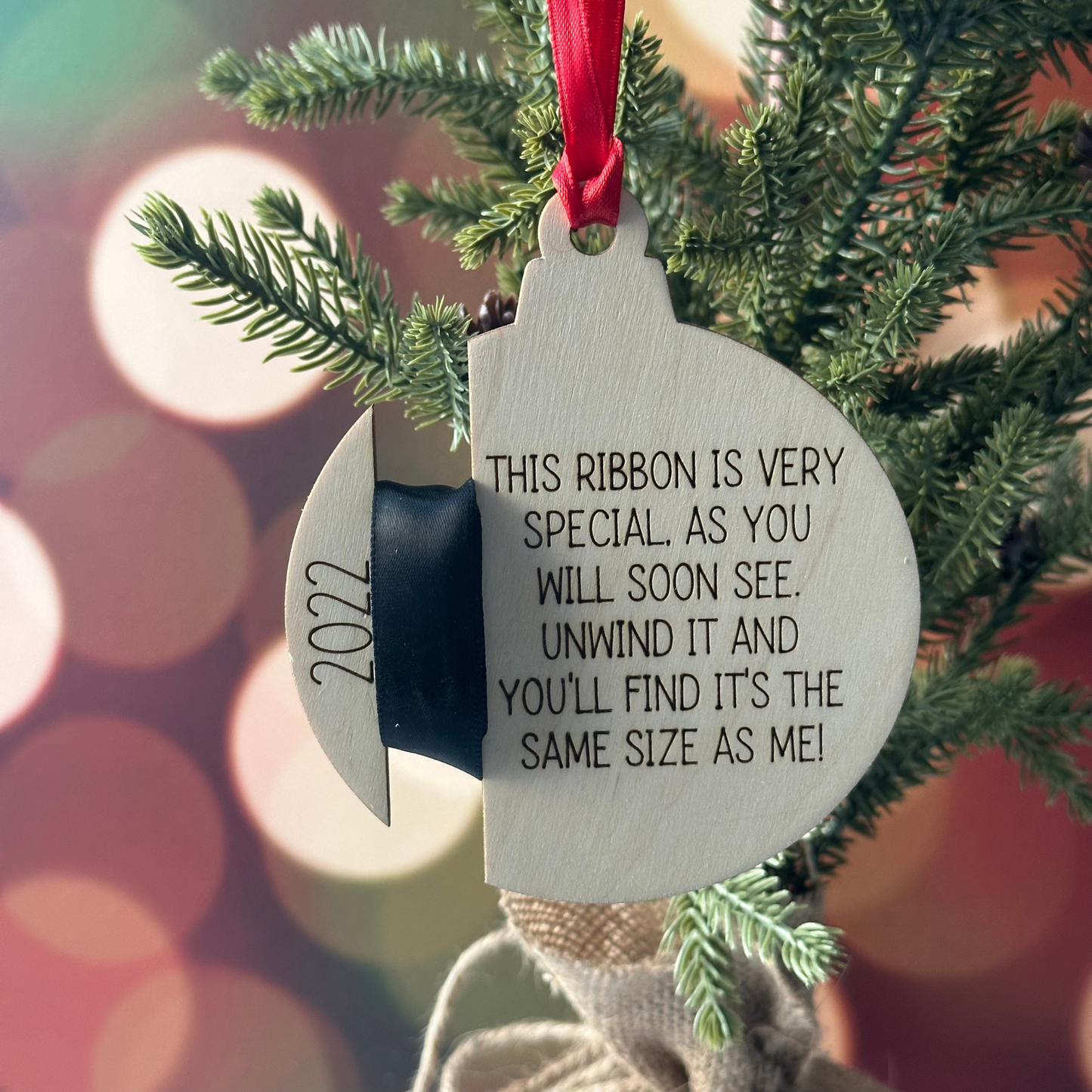 Keepsake Height Ornament, Christmas Growth Ornament