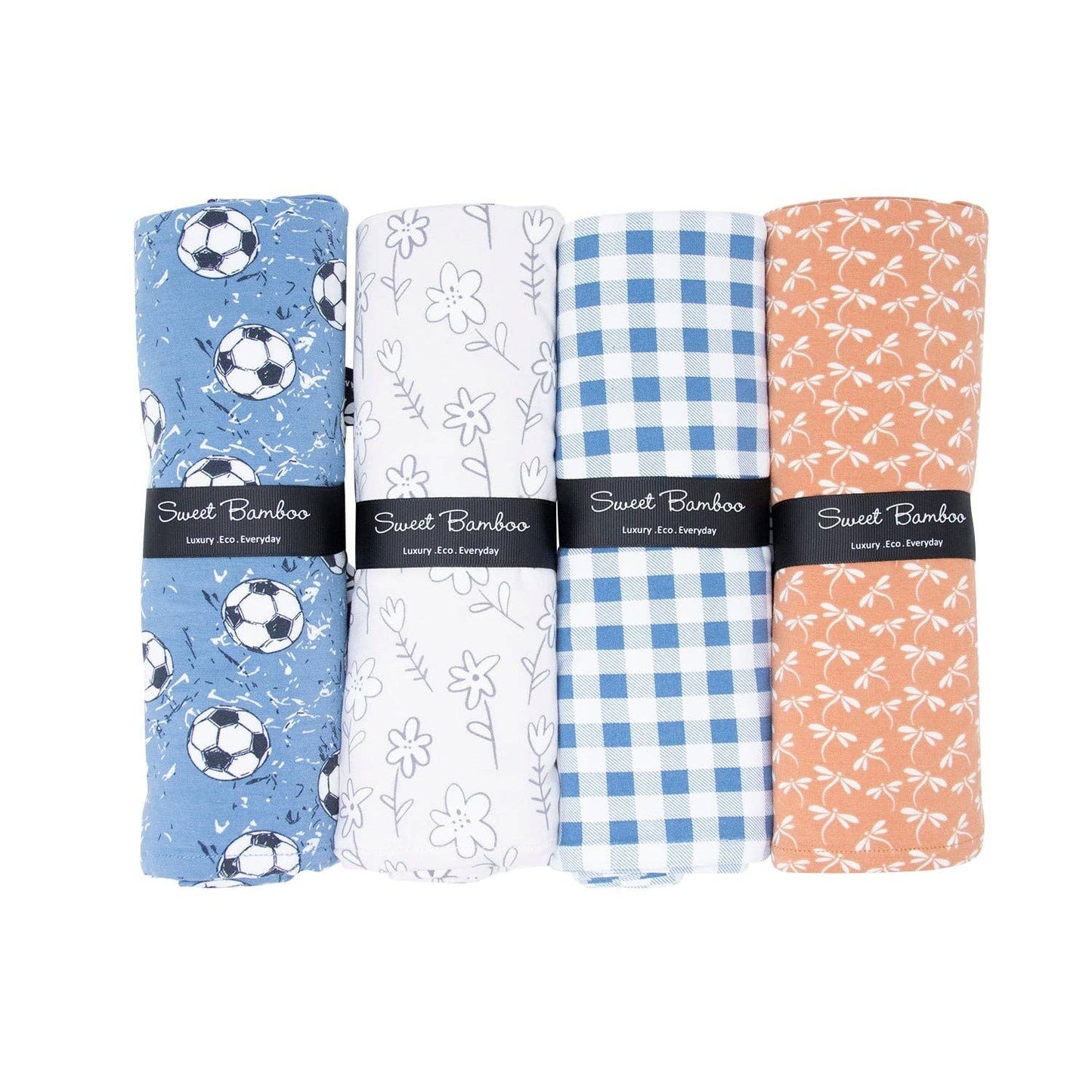 Swaddle - Blue Gingham