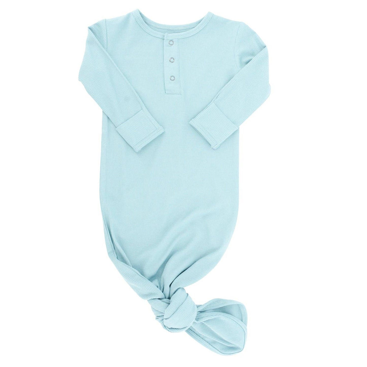 Knotted Gown - Teal Rib