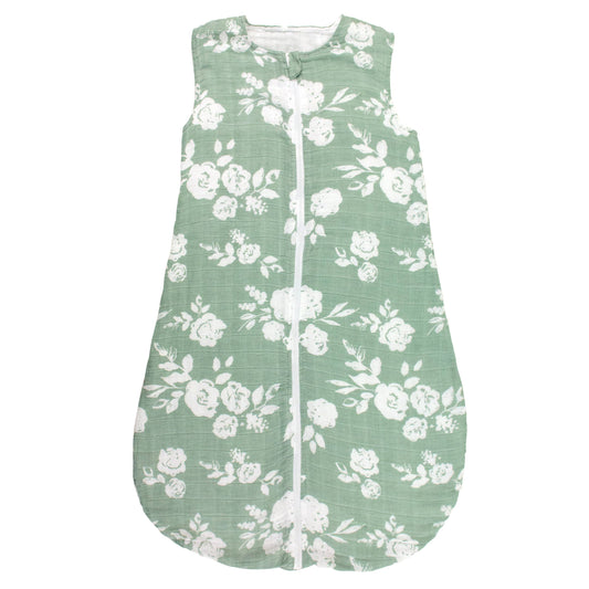Vintage Floral  Muslin Sleep Sack- 12-24 Months