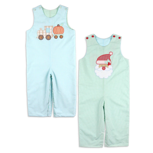 Santa Pumpkin Reversible Longall
