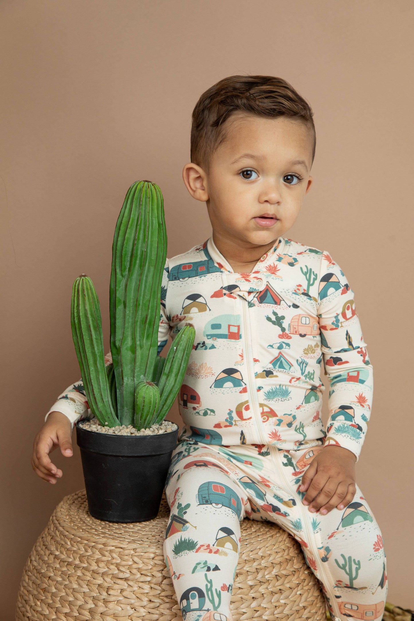 Baby Bamboo Sleeper - Desert Adventure