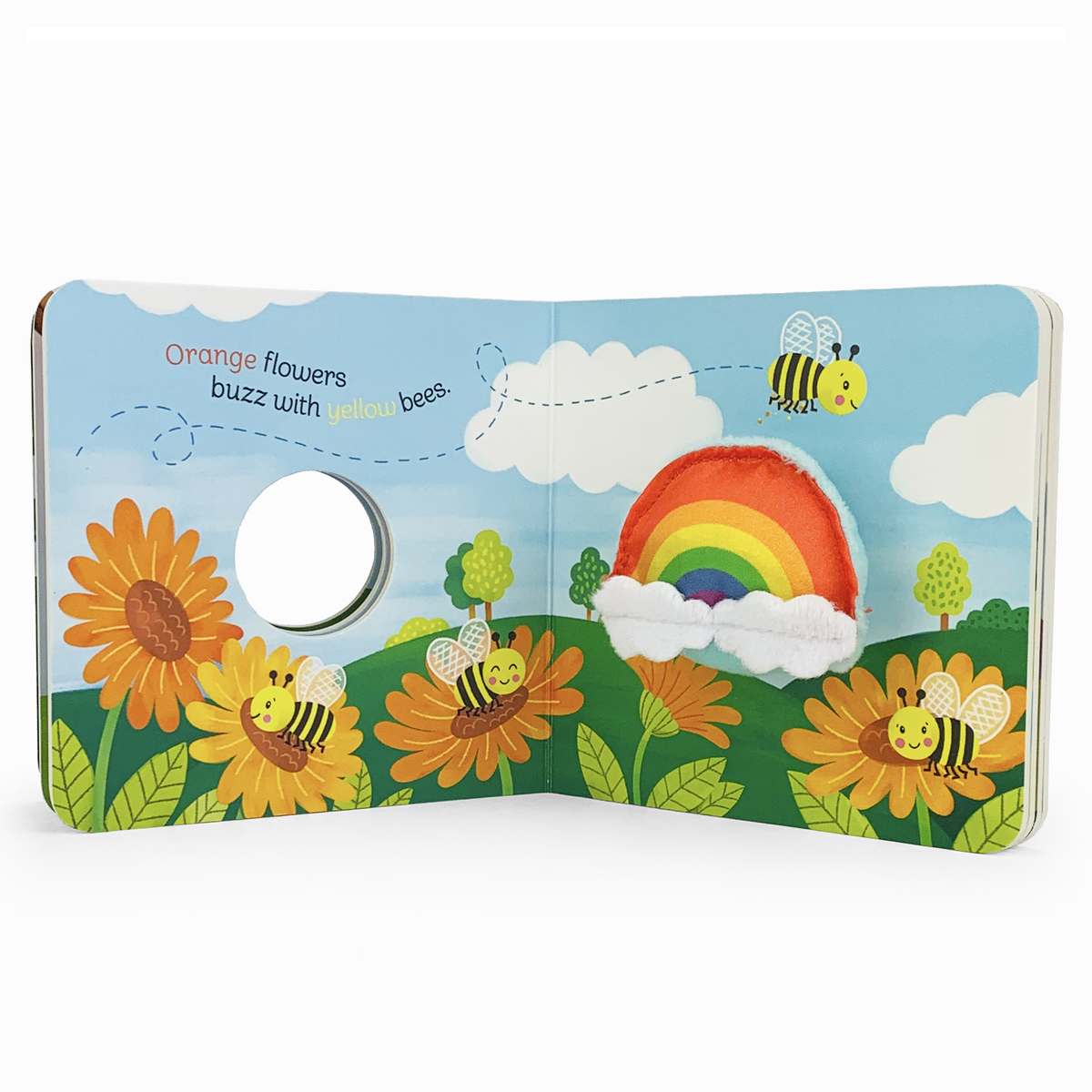 God's Love is a Rainbow Finger Puppet Board Book