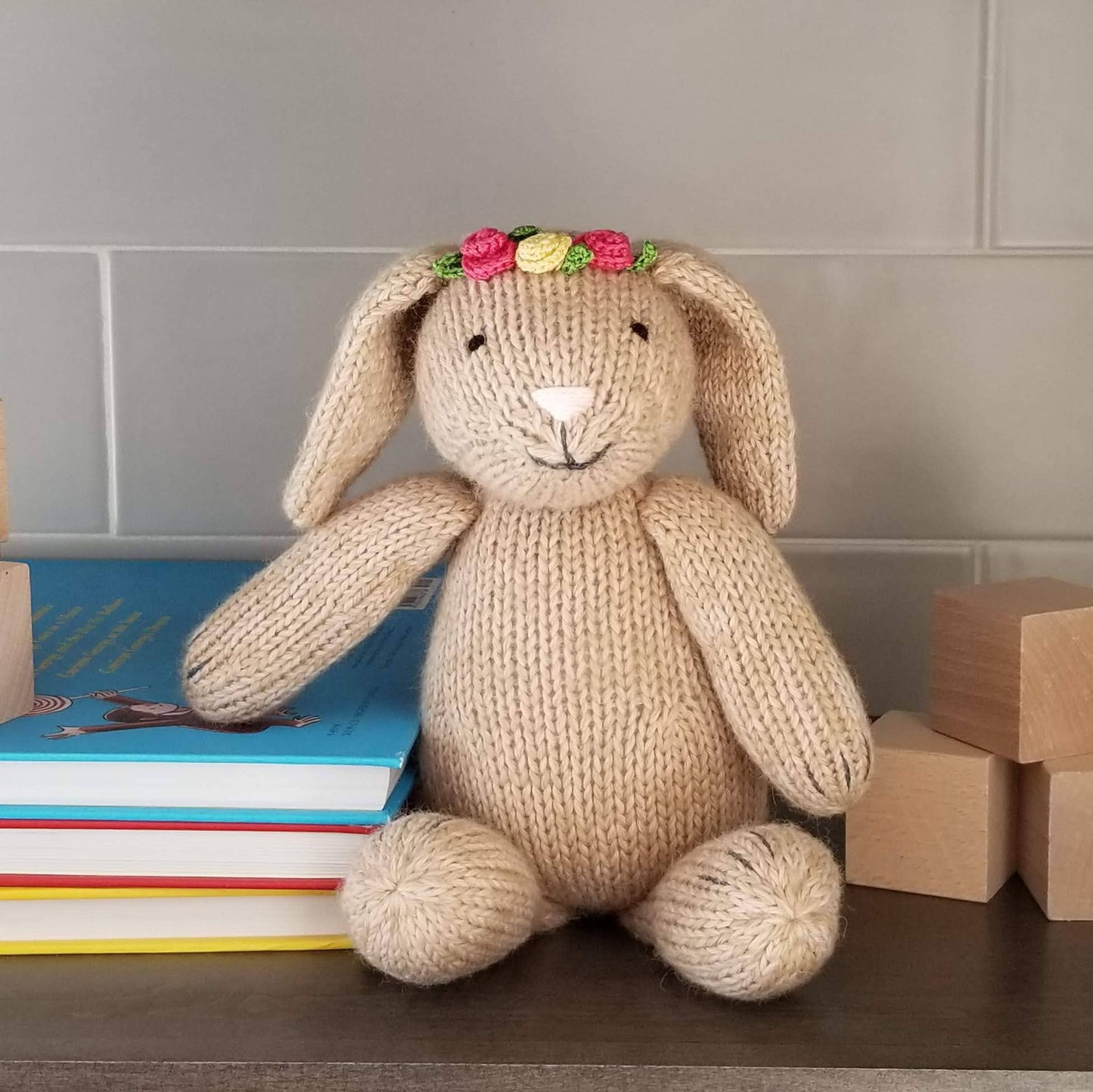 Bunny with Flowers