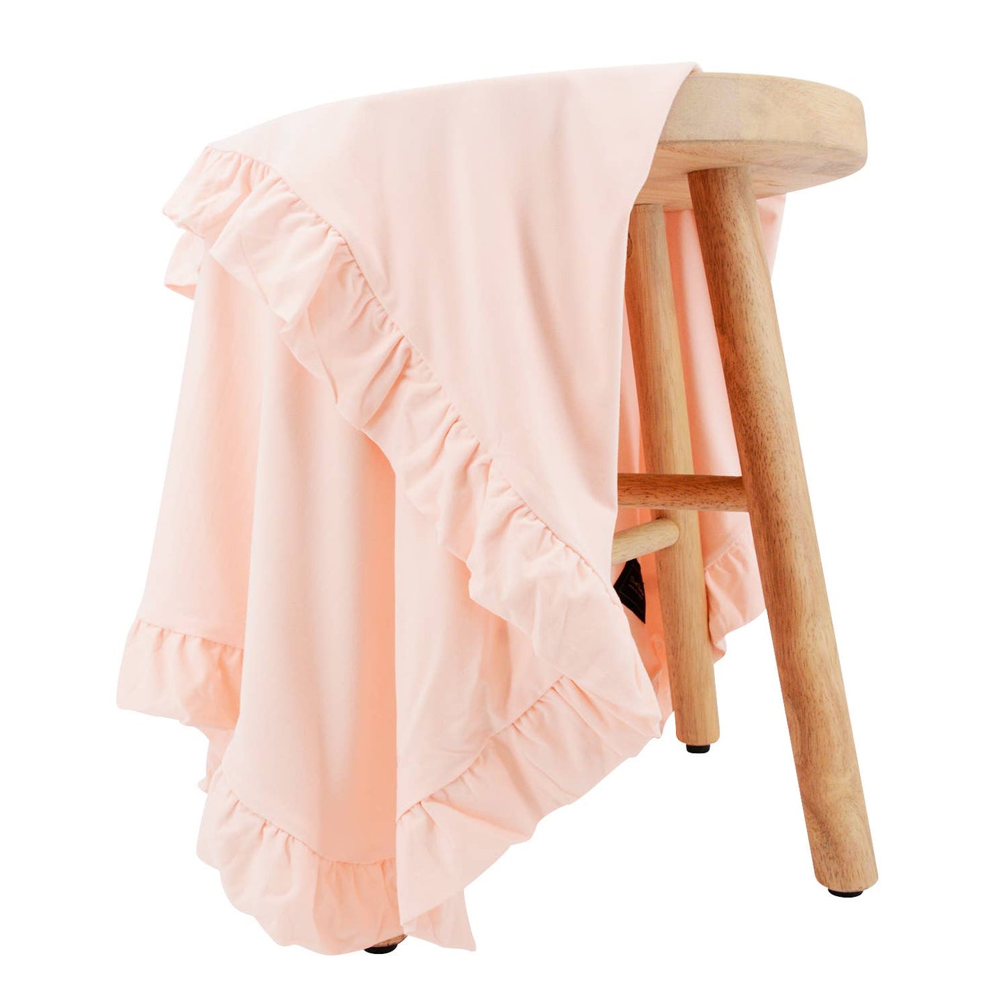 Ruffle Blanket - Perfect Pink