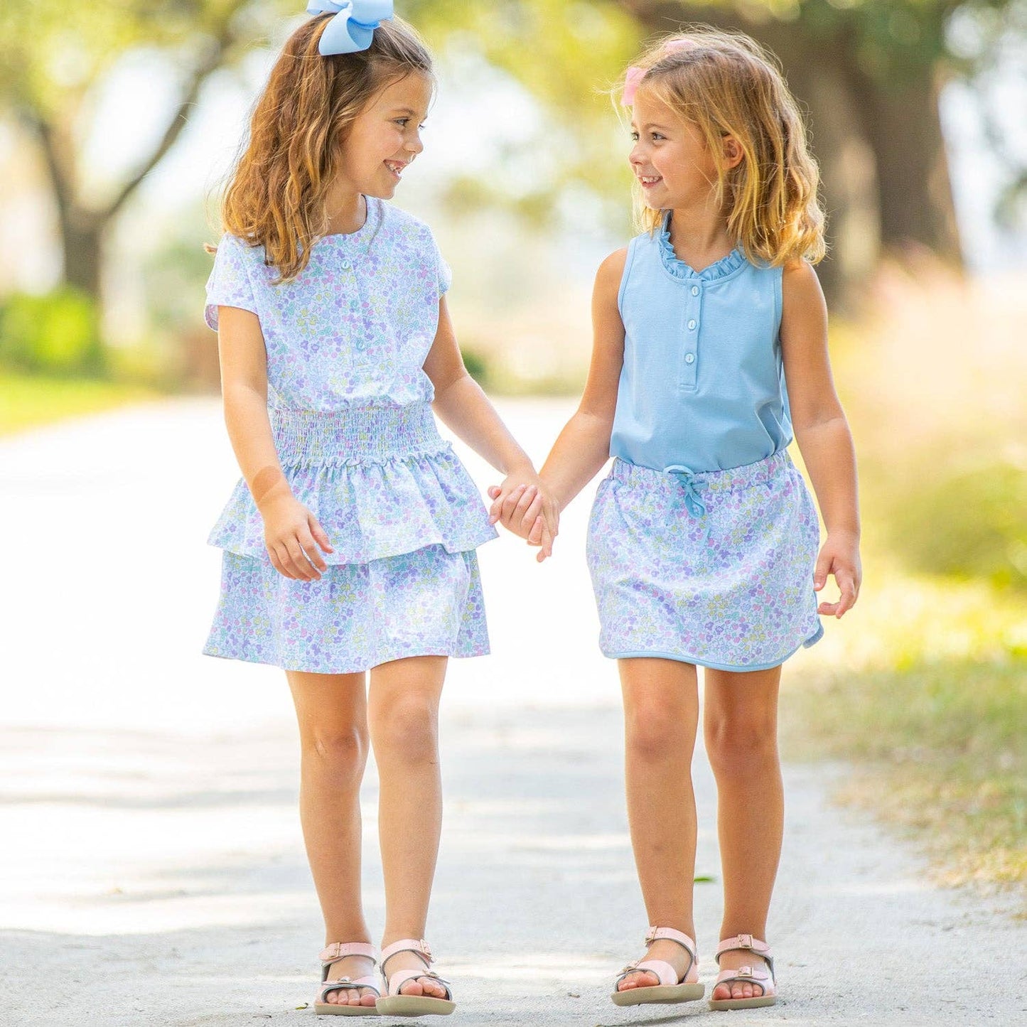 Girls Ruffle Polo