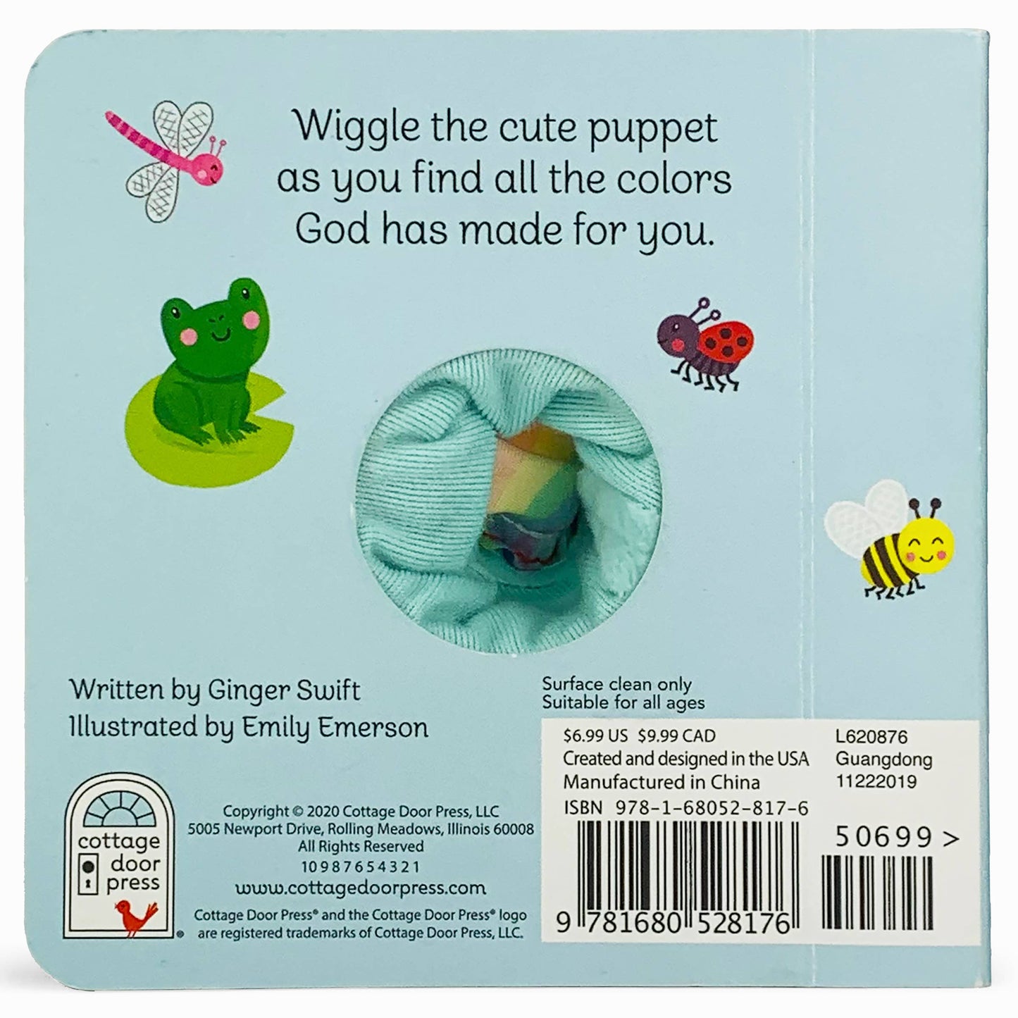 God's Love is a Rainbow Finger Puppet Board Book