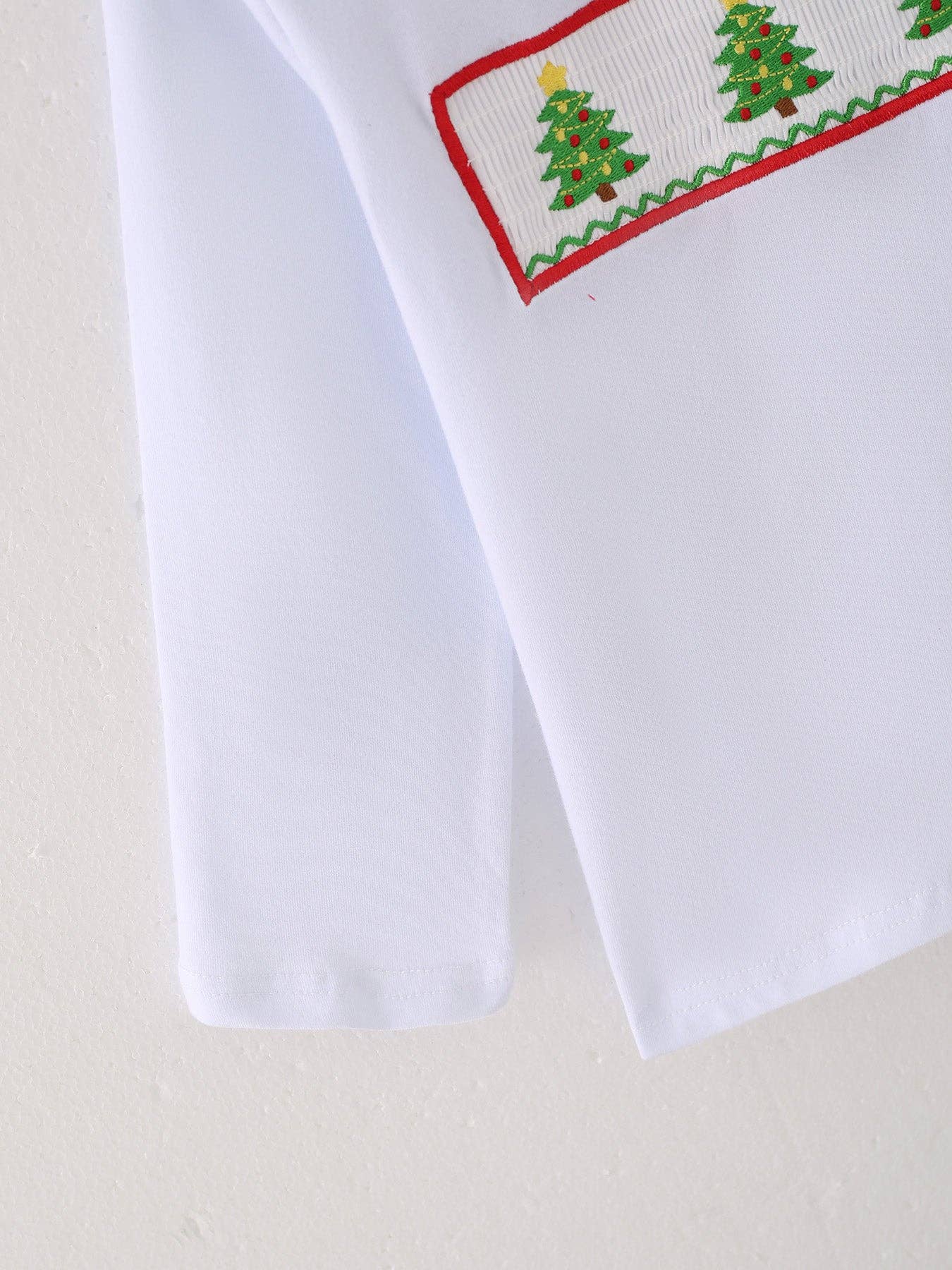 Christmas Tree Smocking Outfit
