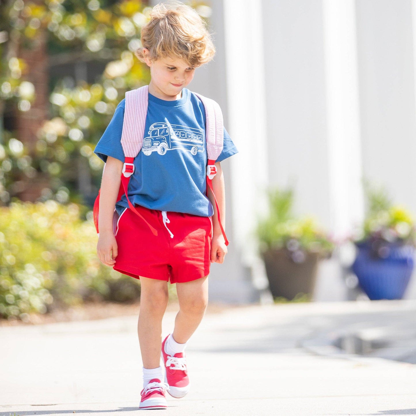 School Bus Graphic Tee