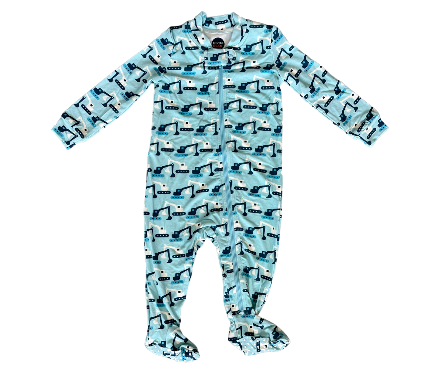 Baby Modal Bamboo Sleeper - Diggin' It Construction