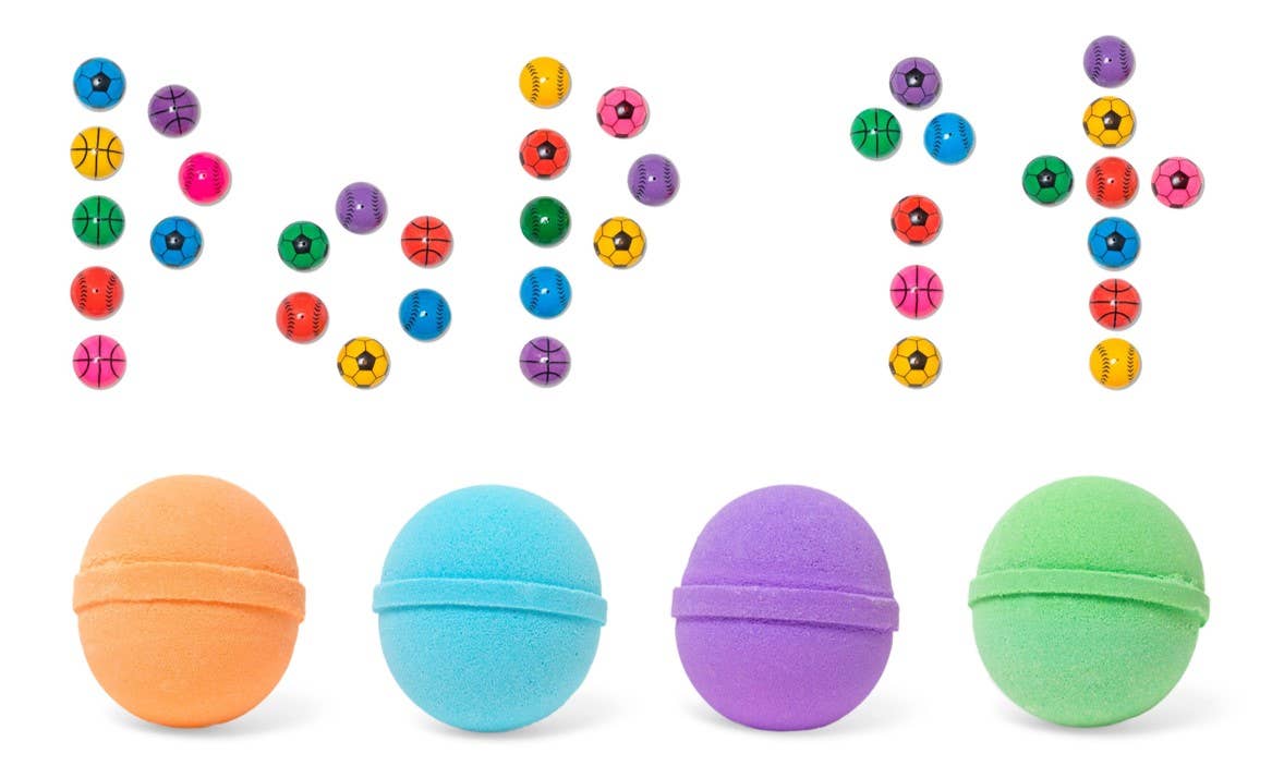 Bath Bombs, POP IT Surprise Inside, Display