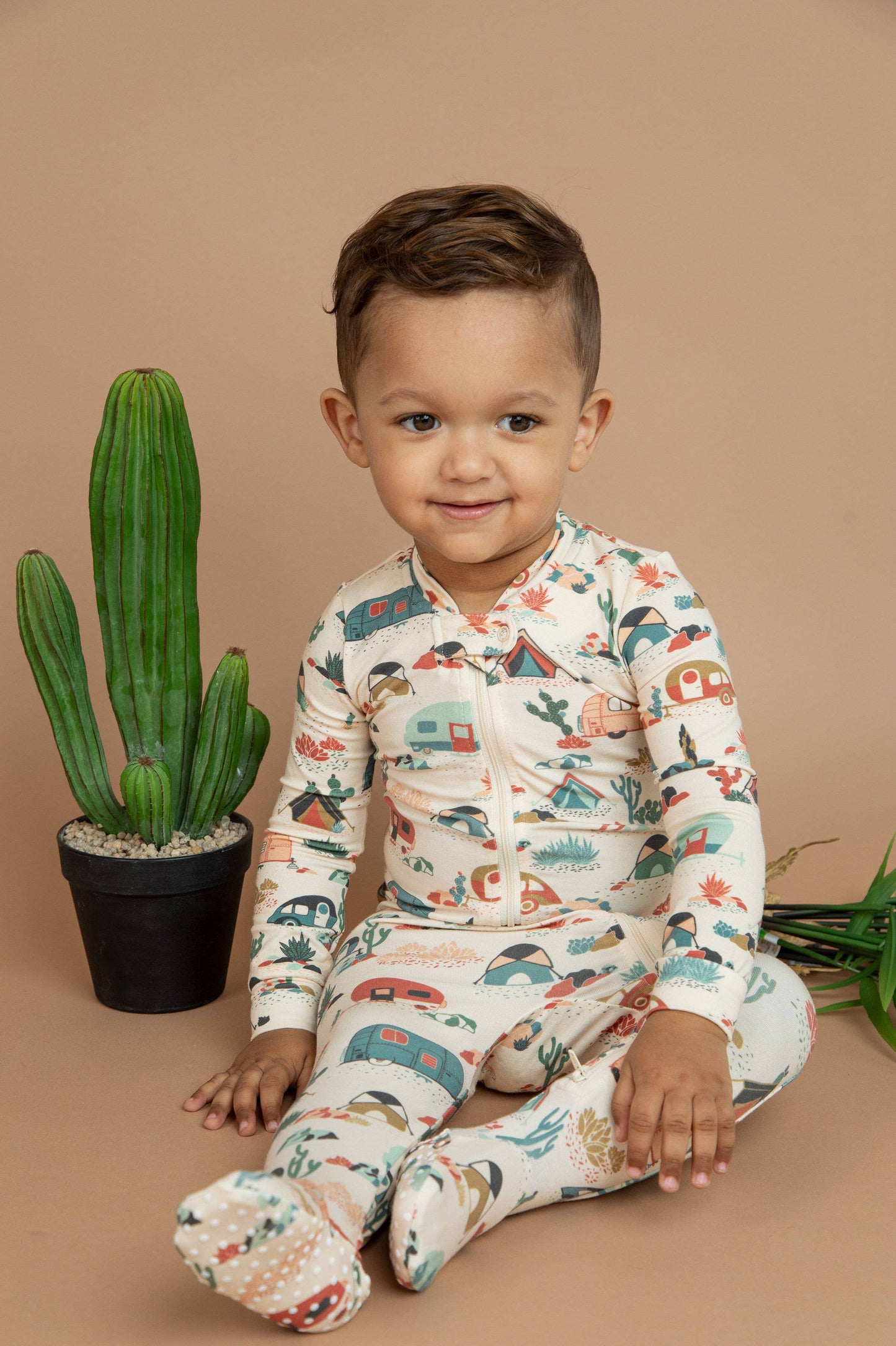 Baby Bamboo Sleeper - Desert Adventure