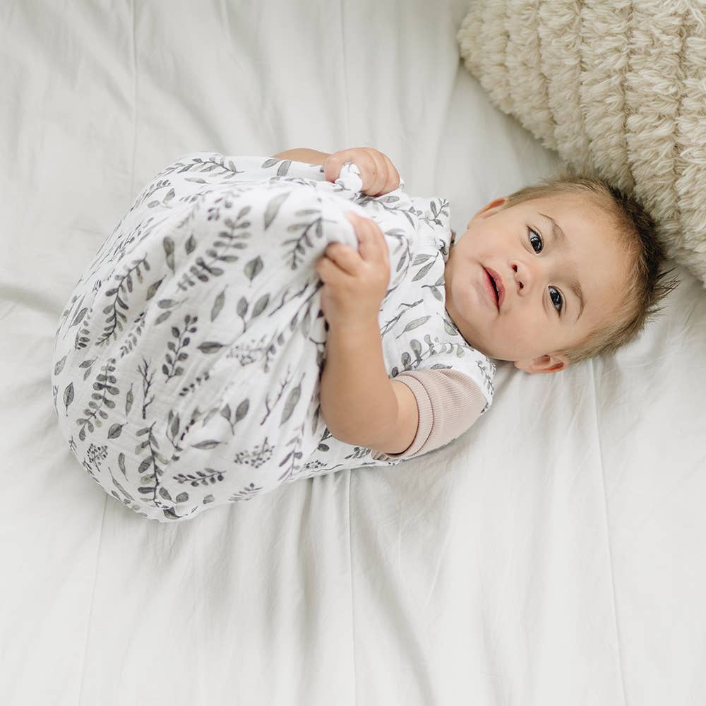 Leaves Classic Muslin Sleep Sack - 6-12M