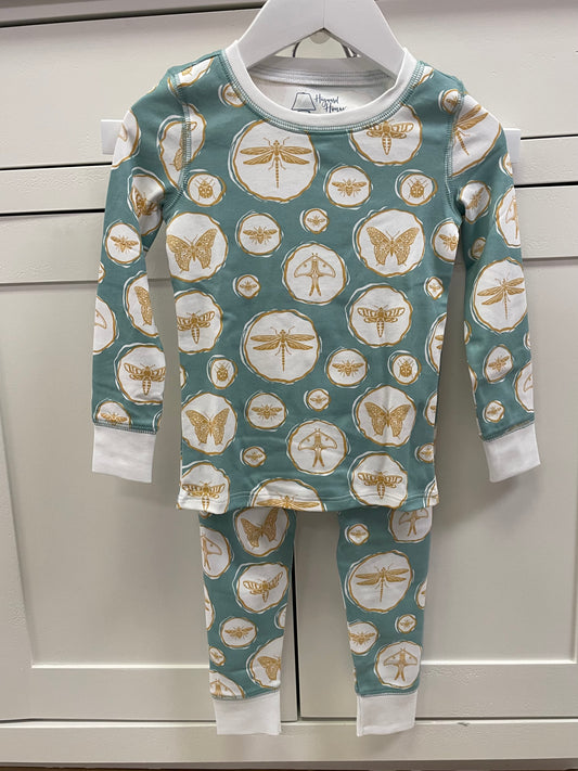2 Piece Pajama Set Bugs