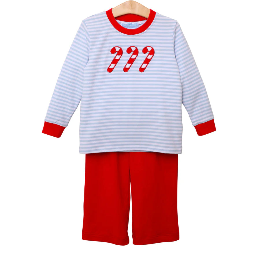 Candy Cane Pant Set