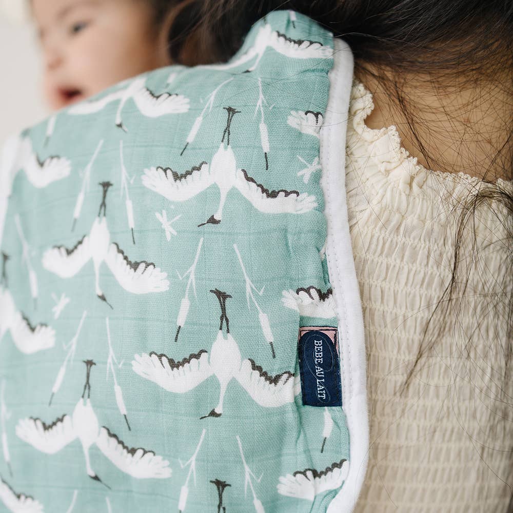 Crane + Dragonfly Oh-So-Soft Muslin Burp Cloths Set