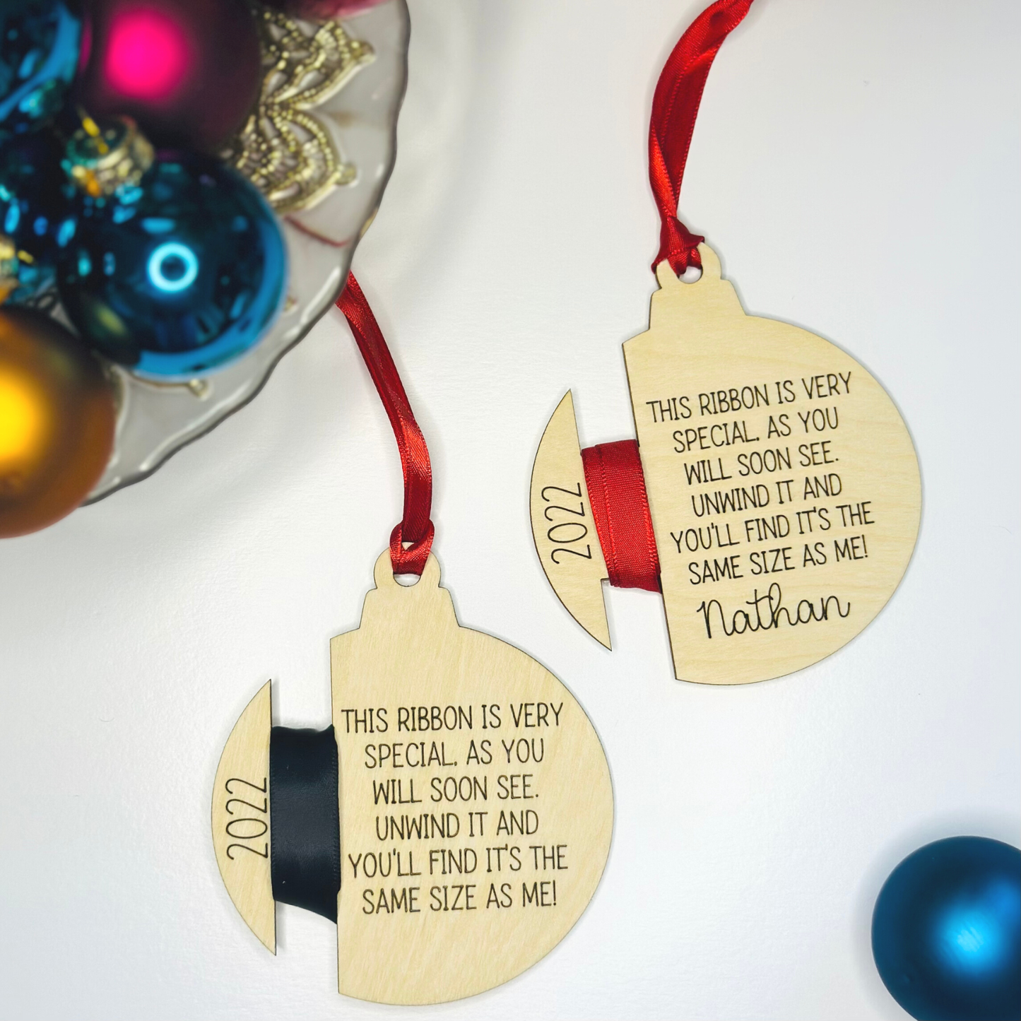 Keepsake Height Ornament, Christmas Growth Ornament