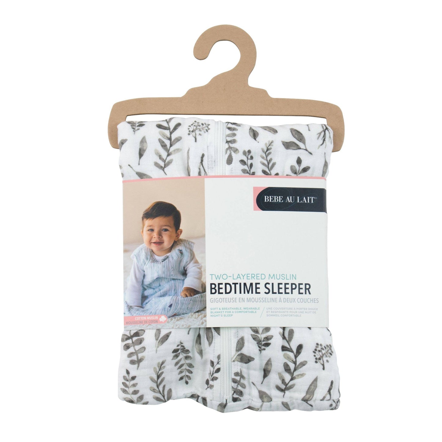 Leaves  Muslin  Sleep Sack - 12-24M