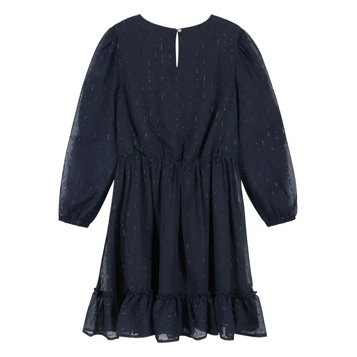 Starry Elegance Lurex Dress- Tween!