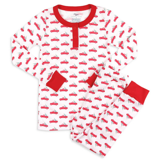 Christmas Trucks Pima Loungewear