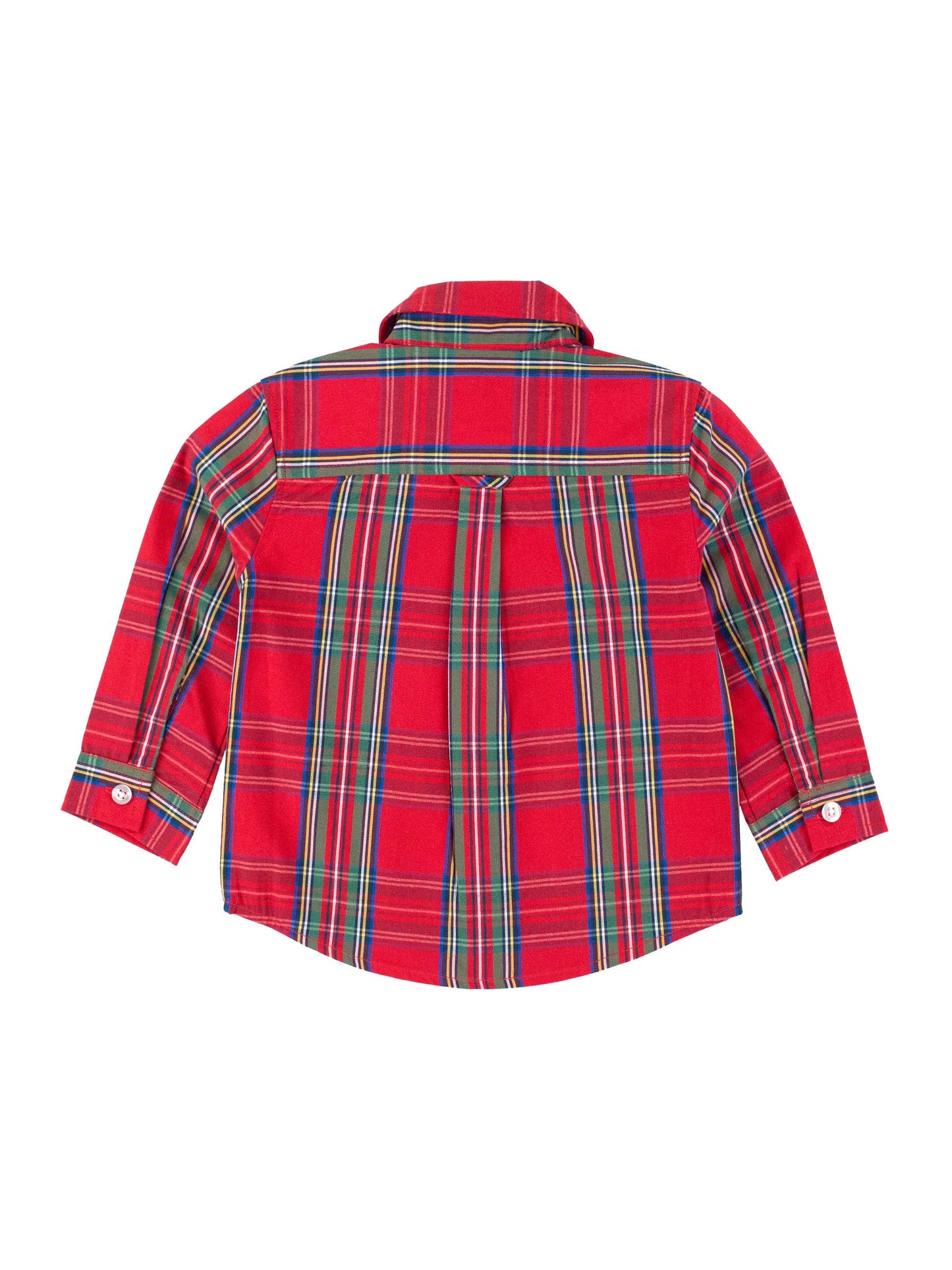 Boys Plaid Button Down