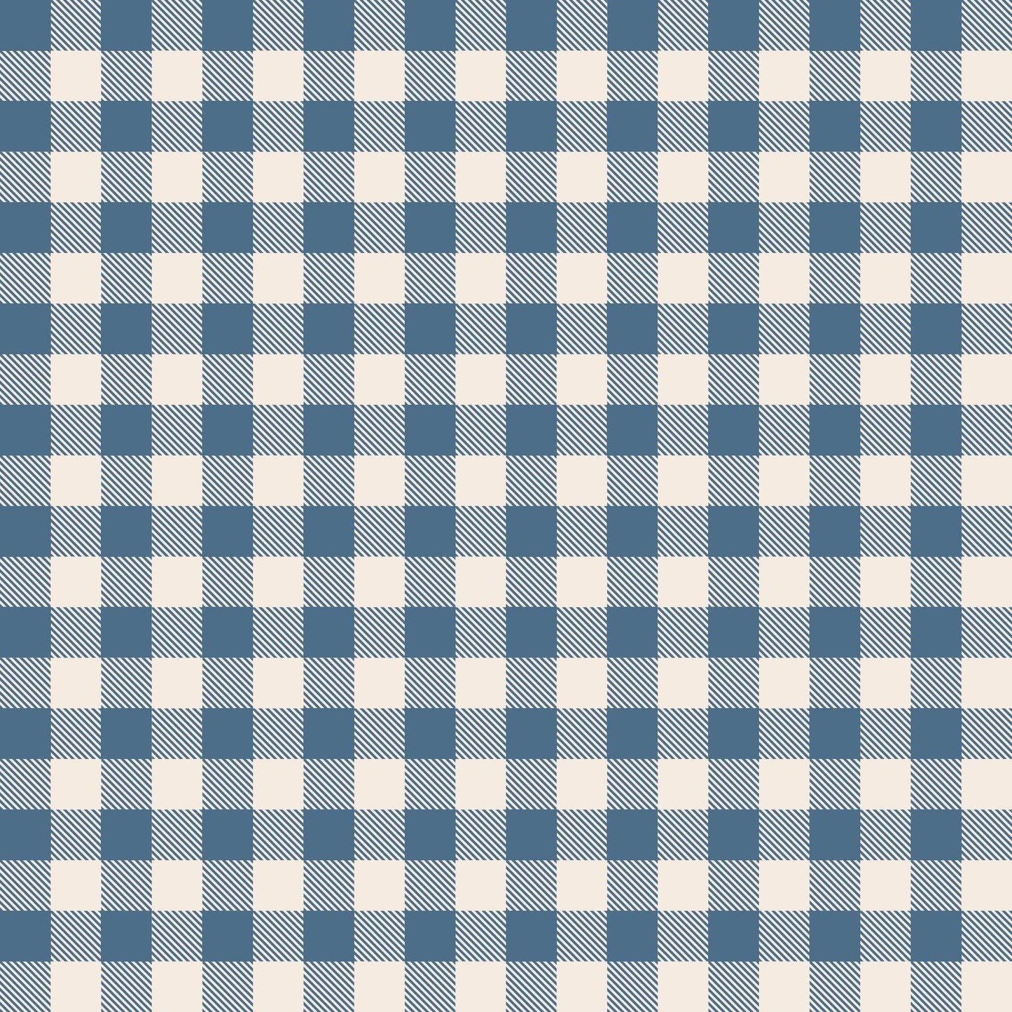 Swaddle - Blue Gingham