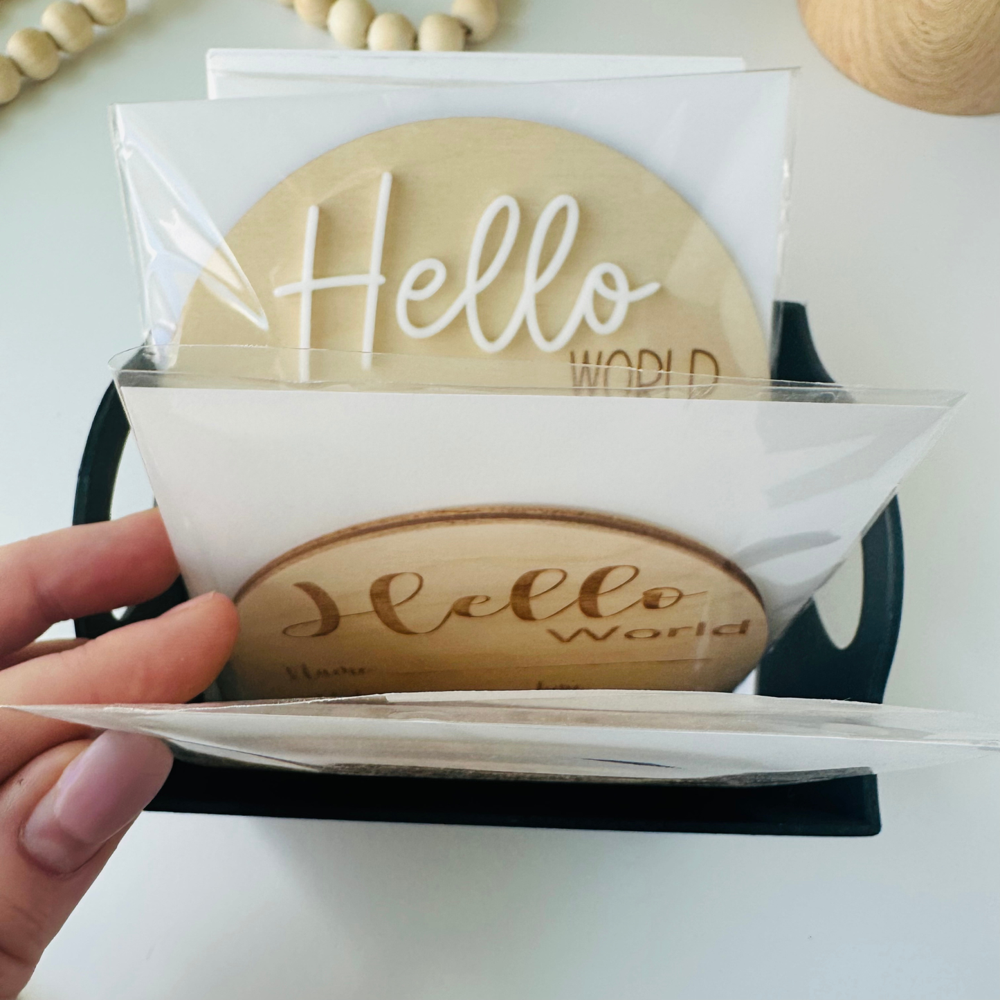 Hello World Birth Announcement
