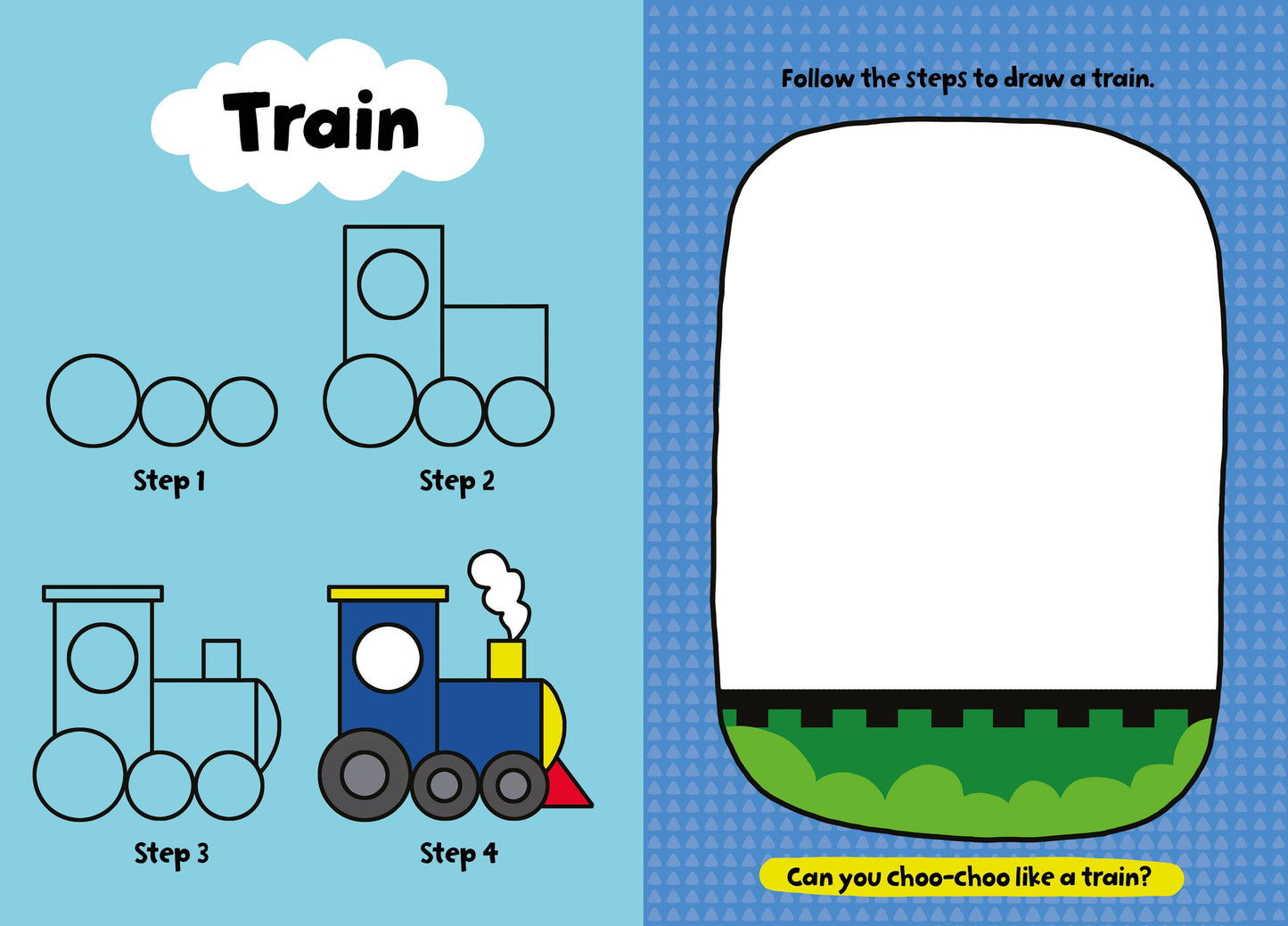 My First Learn To Draw: Things That Go