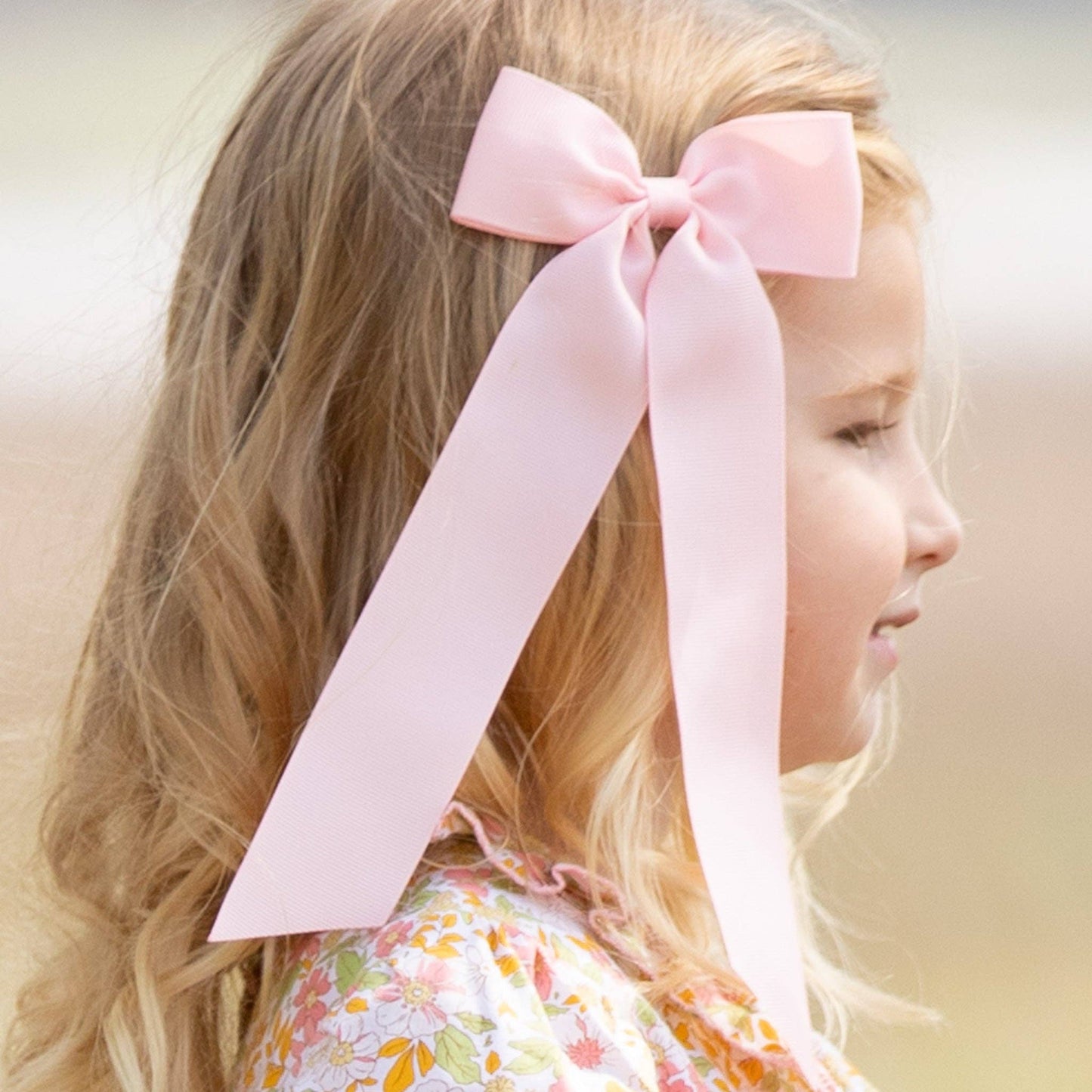 Blush Birdie Bow