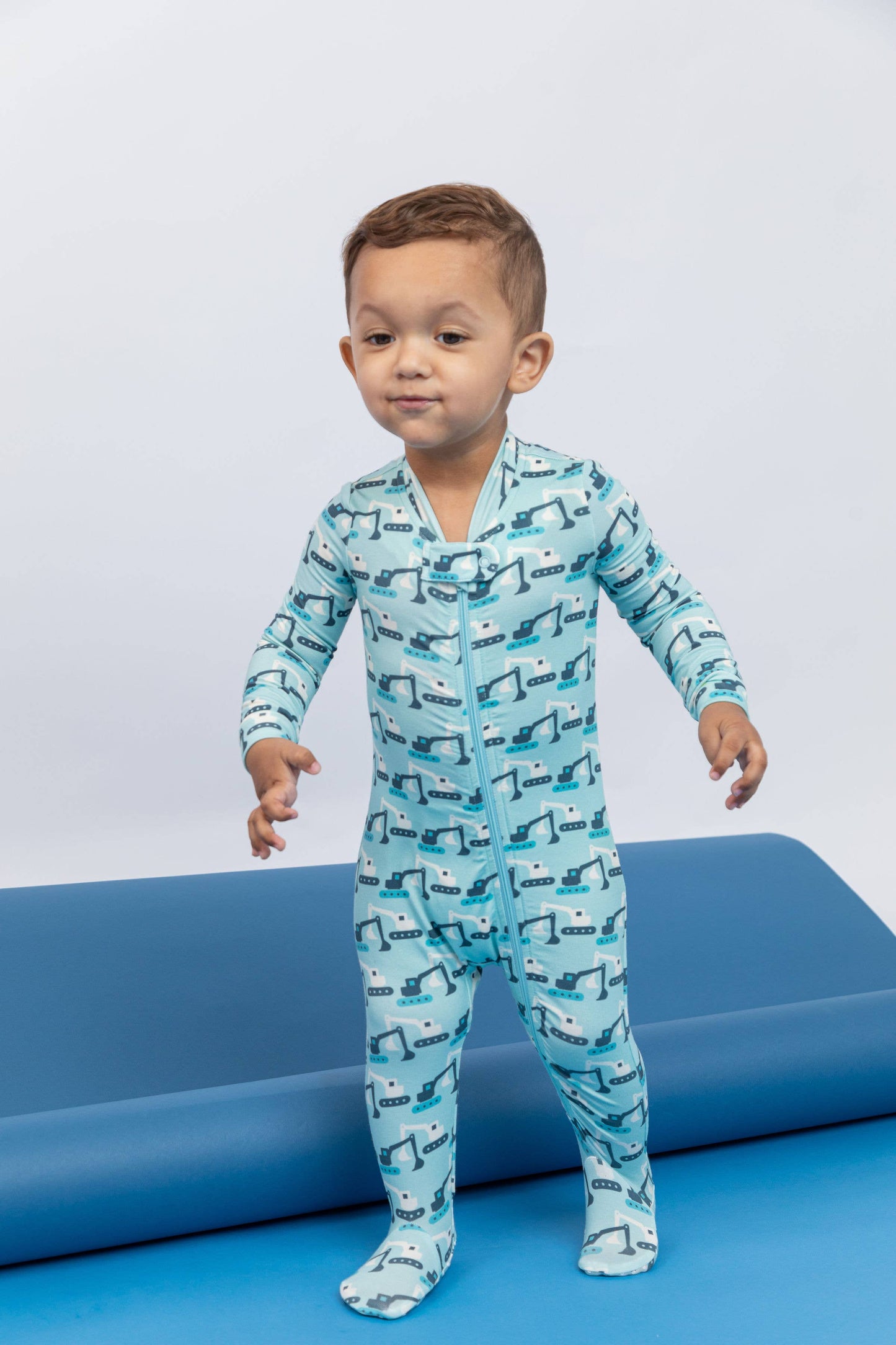 Baby Modal Bamboo Sleeper - Diggin' It Construction