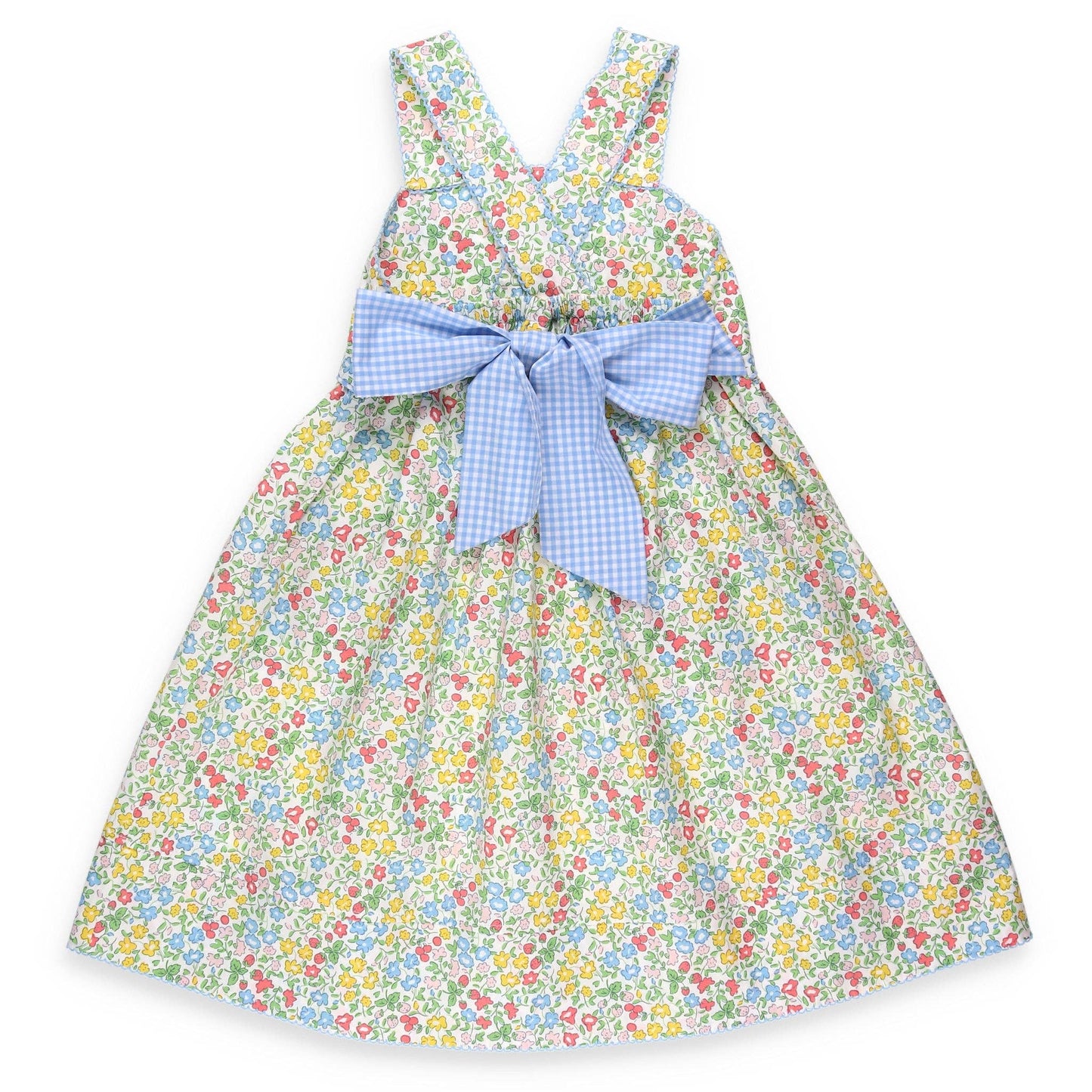 Sunny Floral Bow Back Dress