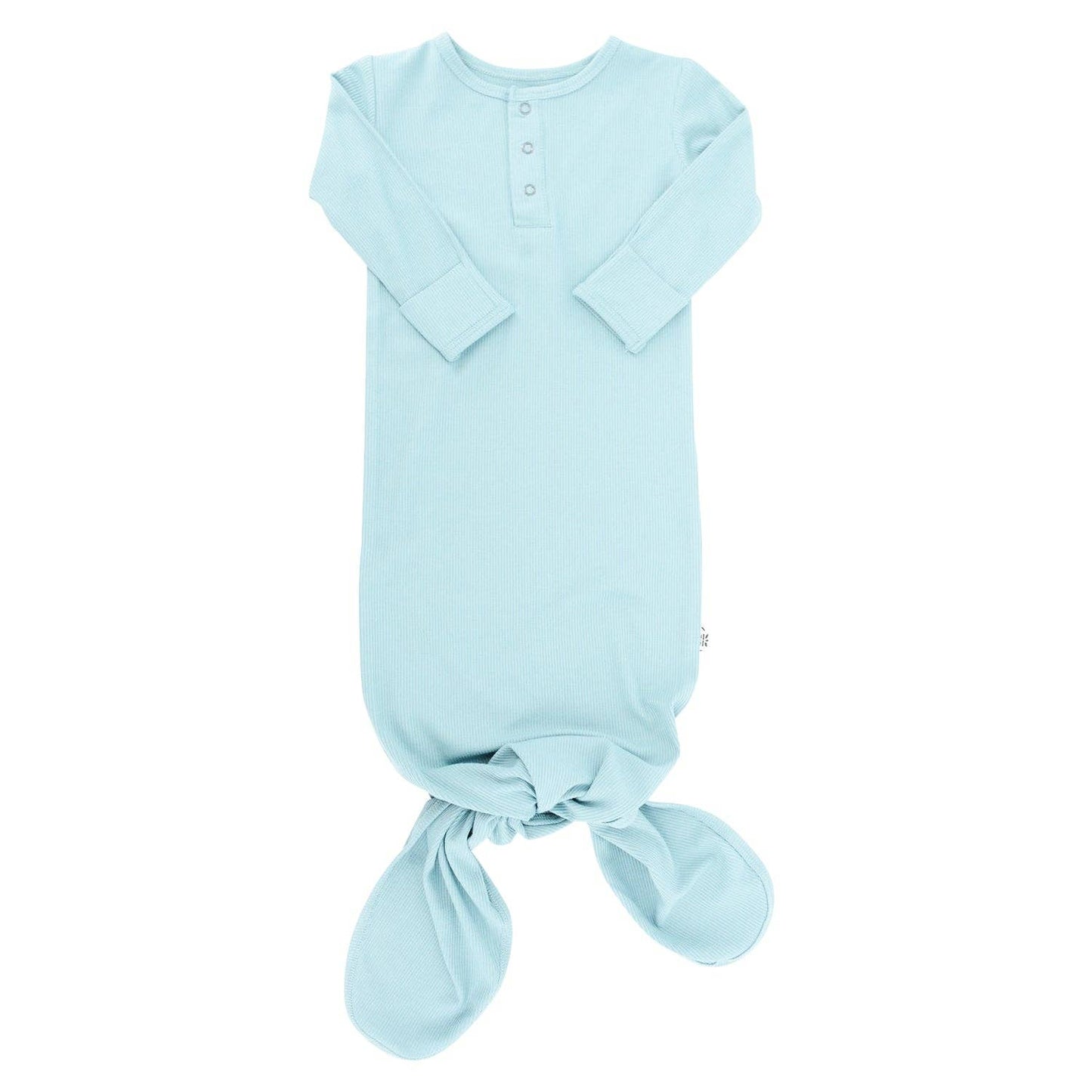 Knotted Gown - Teal Rib