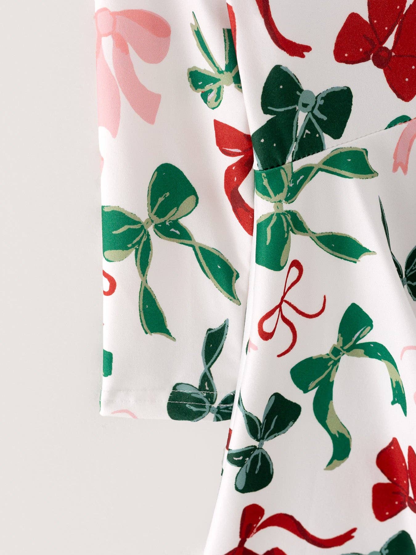 Girls Christmas Bow Dress