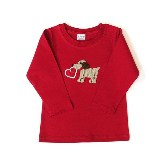 Valentine Puppy Tee