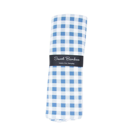 Swaddle - Blue Gingham