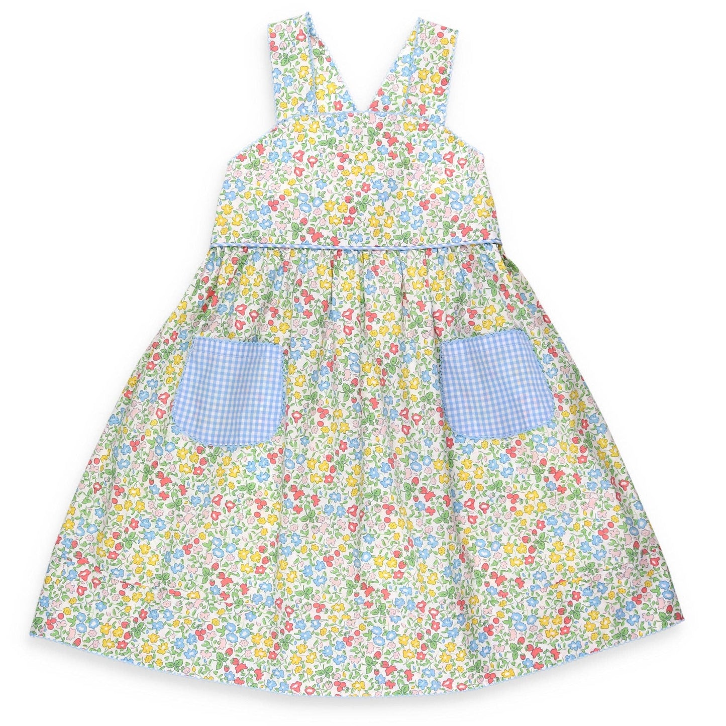 Sunny Floral Bow Back Dress
