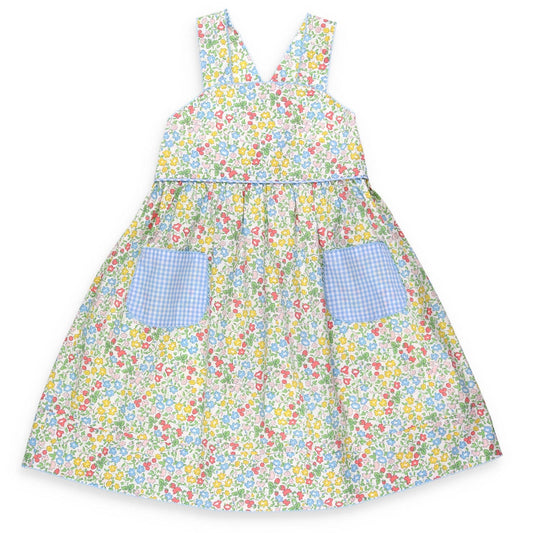 Sunny Floral Bow Back Dress