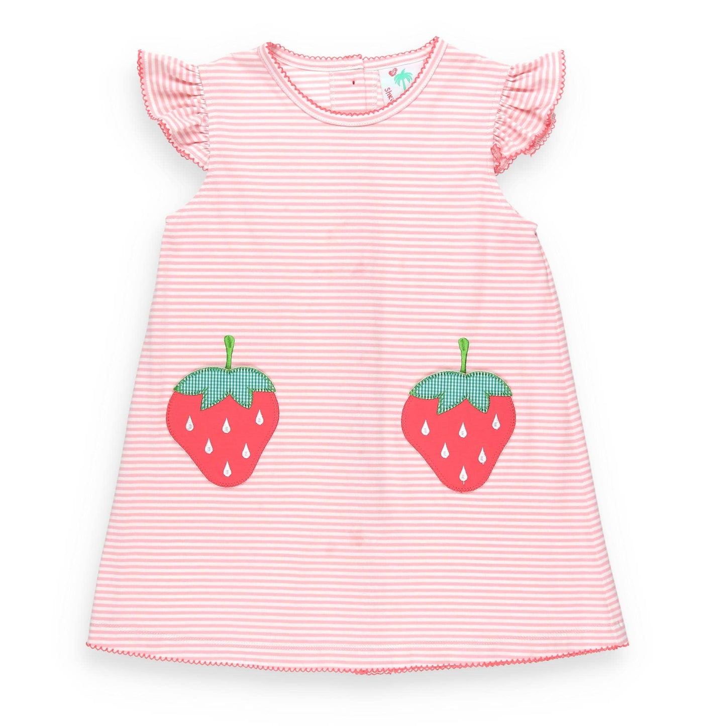 Strawberry Pickin’ Pocket Dress