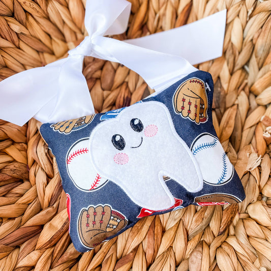 Baseball Tooth Fairy Pillow