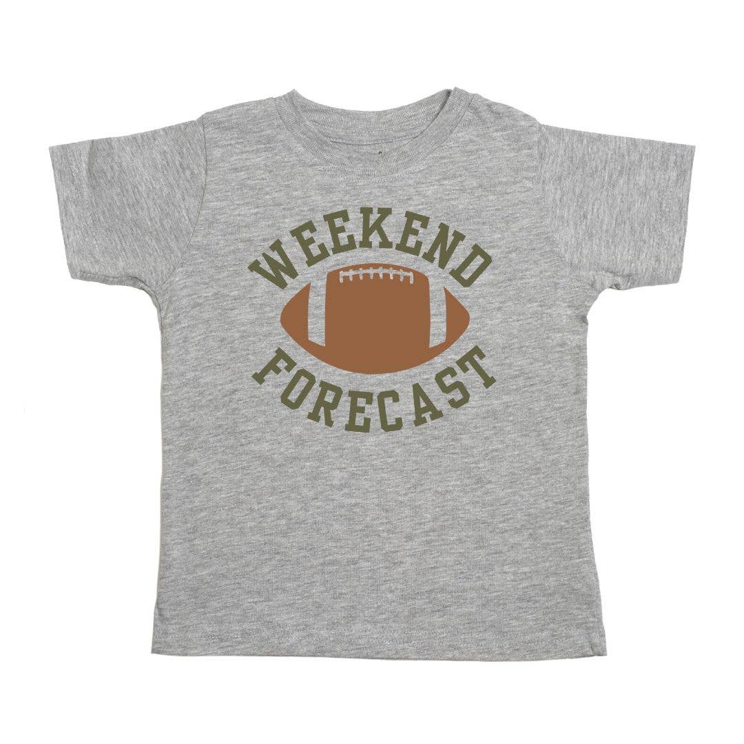 Weekend Forecast Short Sleeve - Football Tee