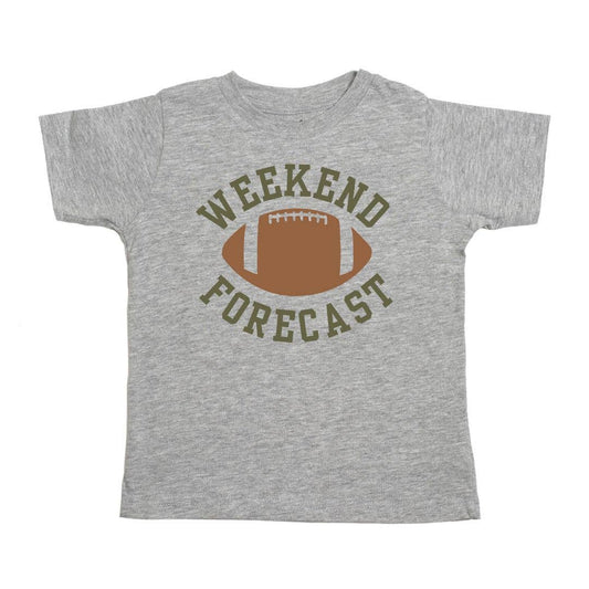 Weekend Forecast Short Sleeve - Football Tee