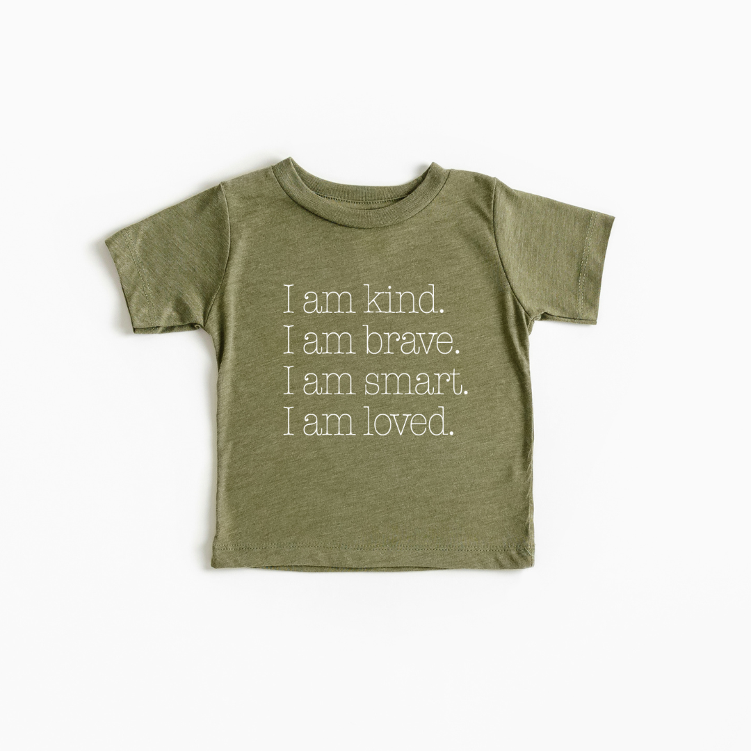 I am Kind, I am Brave Kids Tee