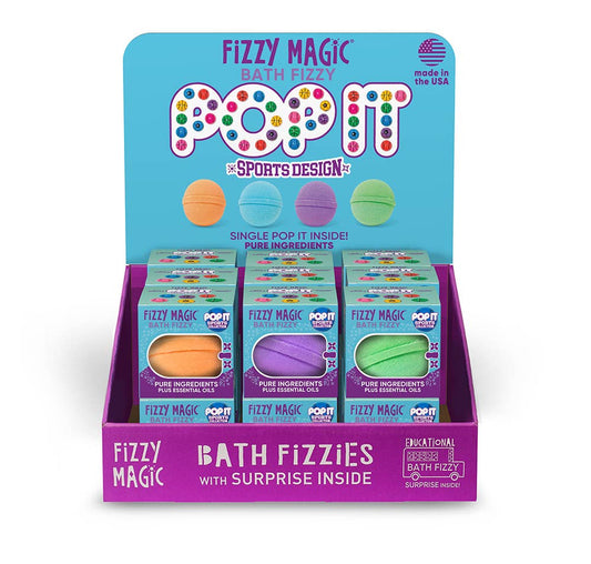 Bath Bombs, POP IT Surprise Inside, Display