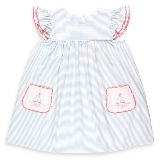 Botany Bay Embroidered Dress